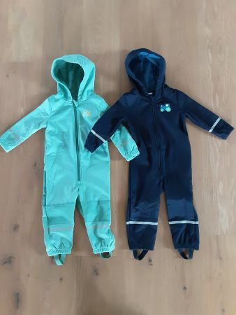 Schnäppli!  2x Baby Overall  Gr.86/92  wenig getragen !