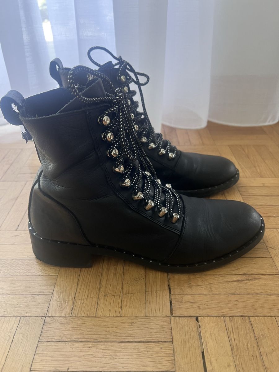 Zara Herrenschuhe: Leather boots  – Gebraucht aus Zug von kar_vq6b 1