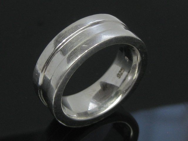 Esprit Ringe: massiver schwerer Silber Ring 925 Esprit Gr. 56 / 11.67 g – Gebraucht aus Ermatingen von Decovin