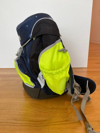 Ergobag Rucksack blau „Weltraum“, guter Zustand
