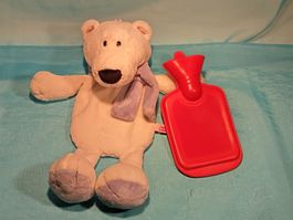 NICI Eisbär mit Bettflasche, L: 40cm