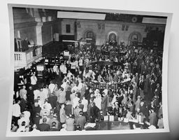 Foto 1958 New York Börse !