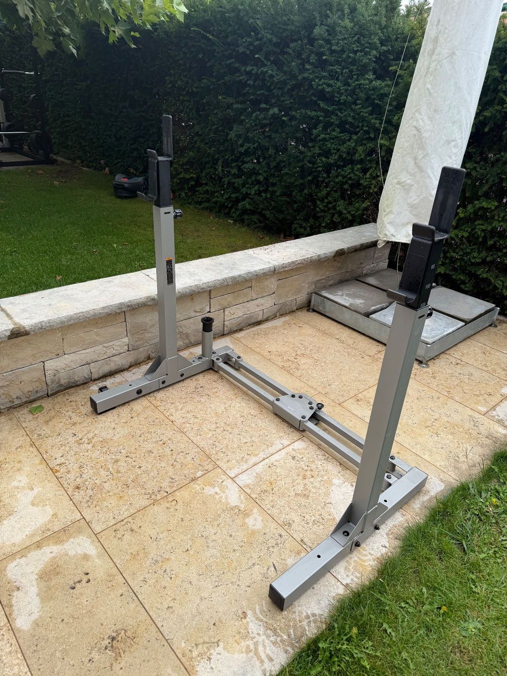 Decathlon Hometrainer: Ultra-Compact 2-Second Fold-Down Weight Training Rack 120 kg – Usato da Birmensdorf ZH venduto da estarter13 2