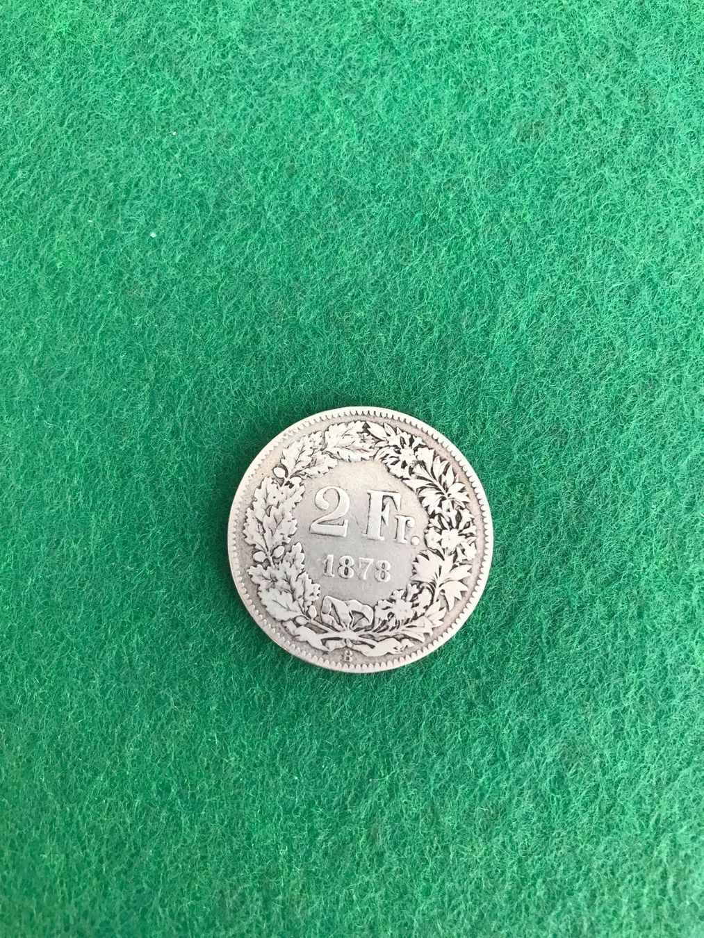Tutti le monete: 2  Franken  1878 – Usato da Viganello venduto da Plausch8