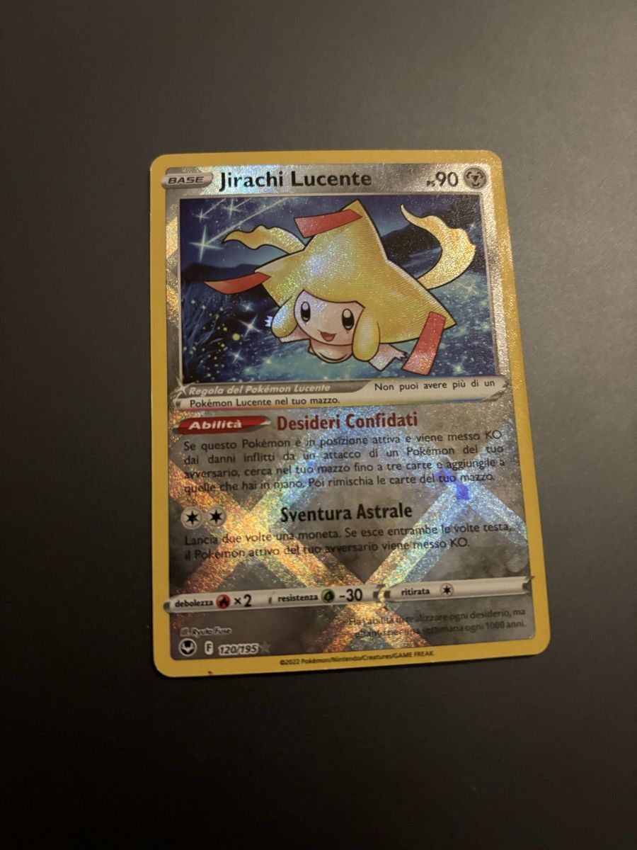 Pokémon Sammelbilder & Trading cards: Jirachi Lucente - Pokemon Card - Radiant – Neu (gemäss Beschreibung) aus Bellinzona von Cook_