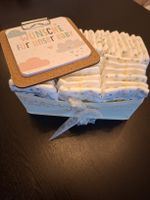 Windelgeschenk Baby – Windelkorb mit Karten