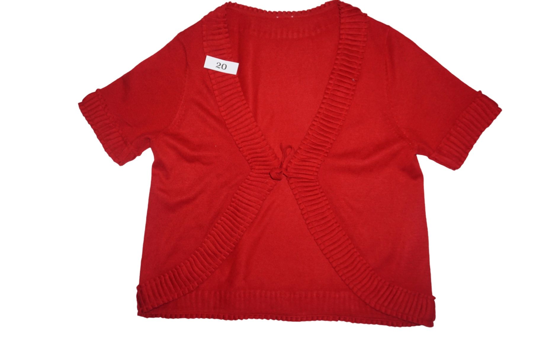 Bolero: Strick Bolero rot – Usato da Horw venduto da fio_9n92