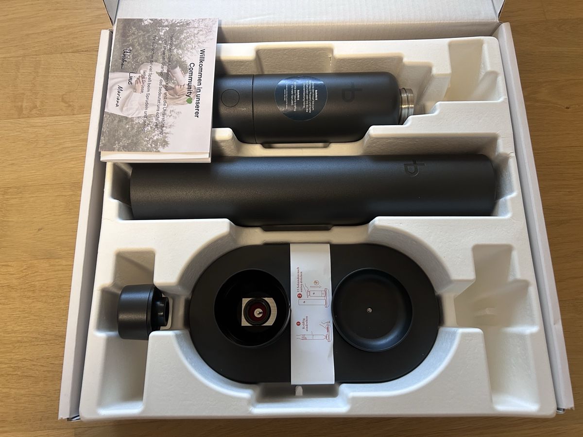 Borracce & Thermos: Bottleplus Mobiler Wassersprudler bottle plus – Nuovo e nell'imballaggio originale da Escholzmatt venduto da Chrigi_burch 1