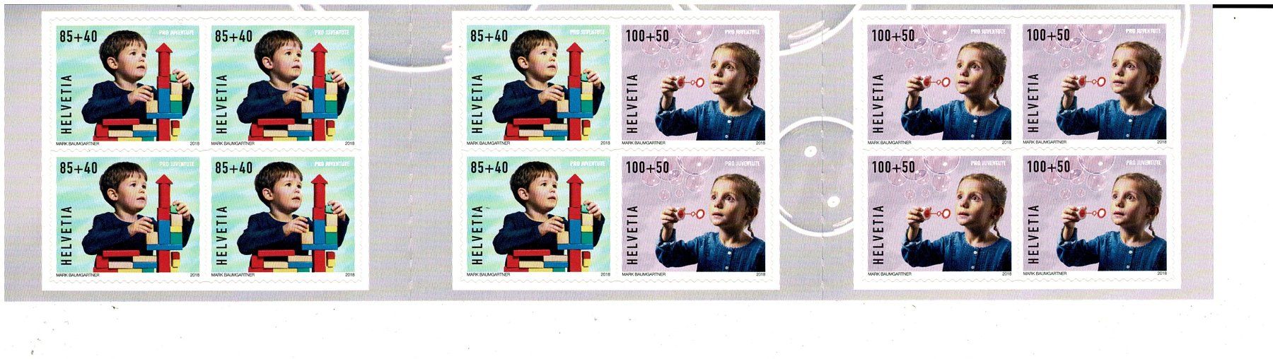 Tous les timbres: Heftchen PJ 2018 ** – Neuf (Voir description) à Lausanne par Whorvath