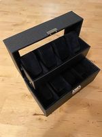 Tchibo Uhrenbox für 8 Uhren mit Glasdeckel