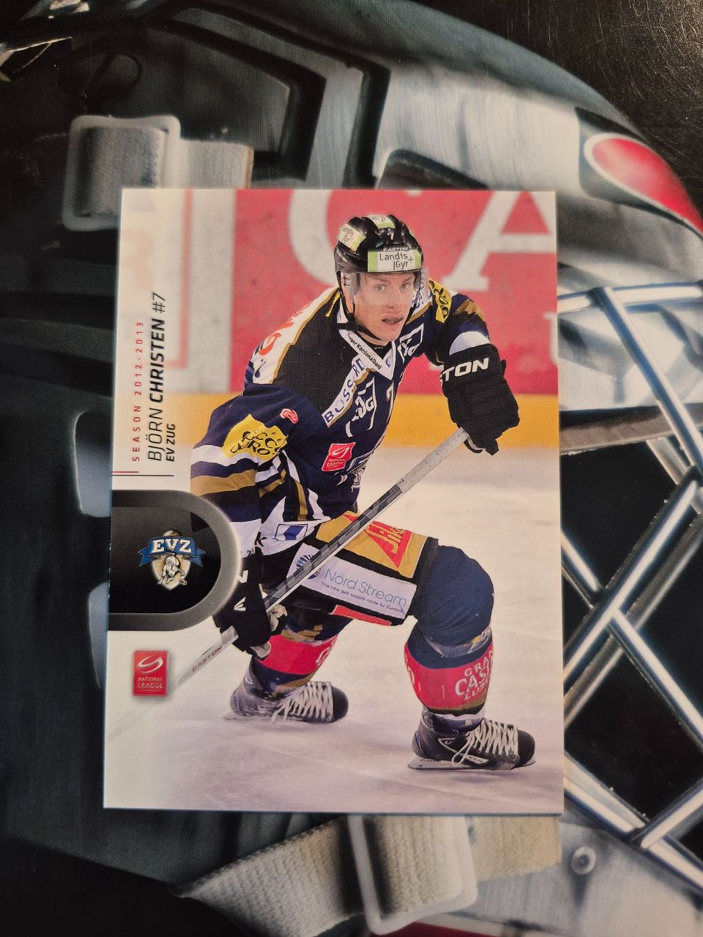 Cartes à collectionner: Björn Christen EV Zug 2012/13 – D'occasion à Treiten par Sauber73