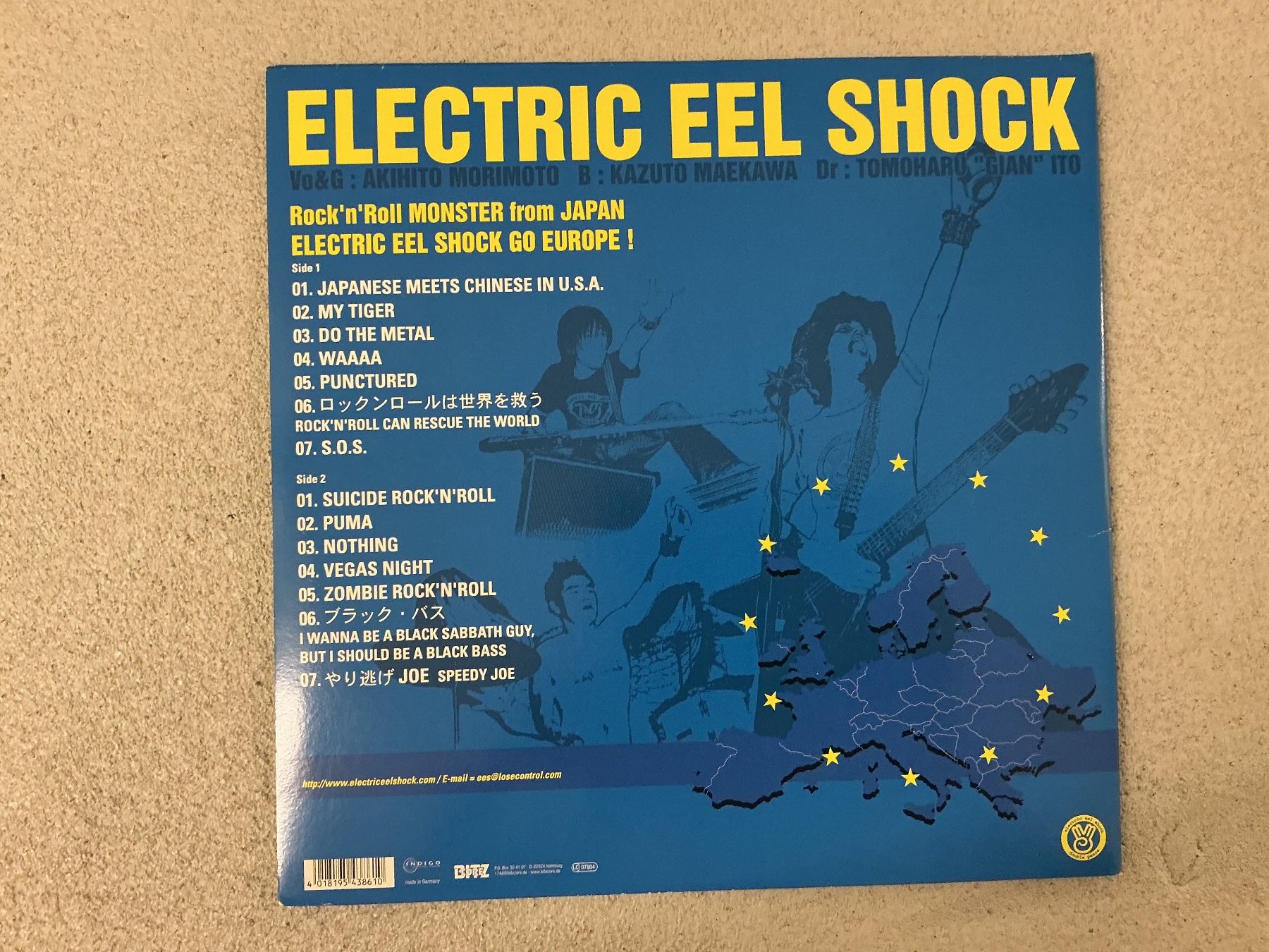 Dischi in vinile: Electric Eel Shock LP - Go Europe – Usato da Winterthur venduto da Tumko-Vinyl 2