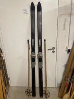 Ski (Nr. 46), fahrbare Ski mit Kanten u. top Kandaharbindung