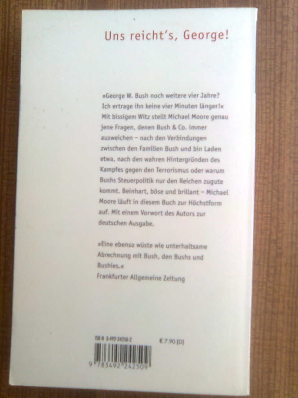 Livres: Michael Moore Volle Deckung – D'occasion à Basel par Alacant 2