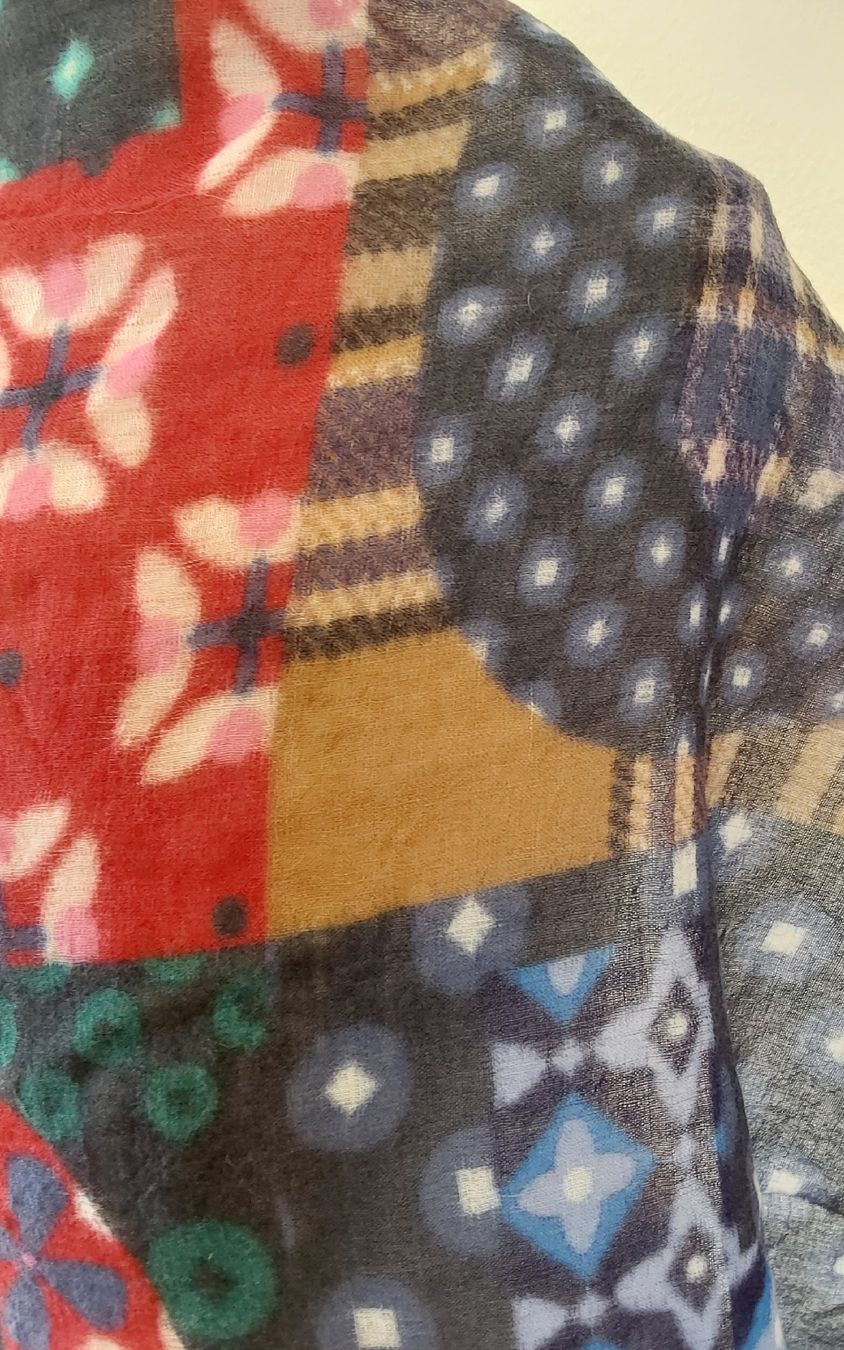 Foulard & Sciarpe: Schal Tuch Wolle quadratisch – Nuovo (secondo la descrizione) da Köniz venduto da scopello12 3