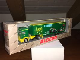 Volvo F1 Renntransporter Leyton House 1:87 H0 Albedo