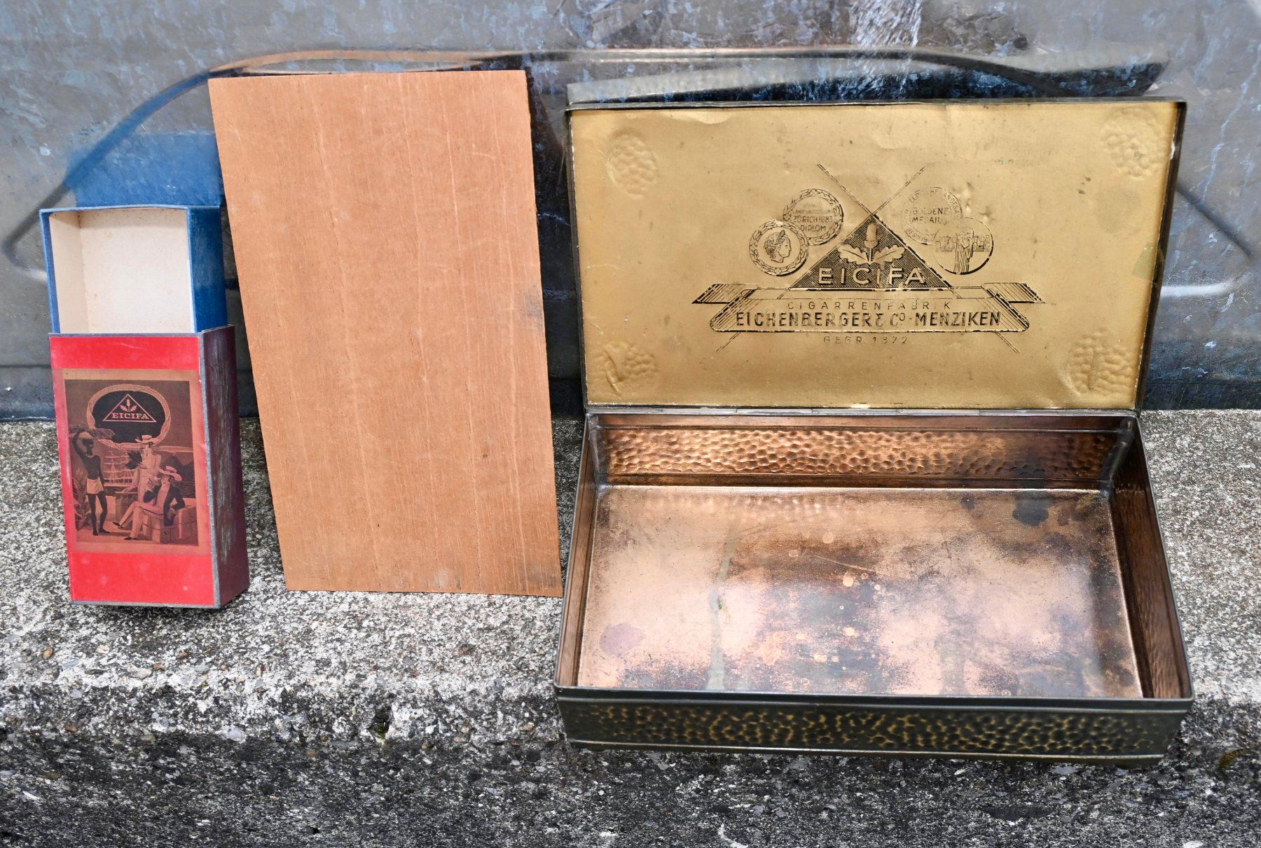 Dosen: antik Zigarrendose EICIFA Eichenberger Cigarrenfabrik + Scha – Gebraucht aus Pfaffhausen von mono_rec 5