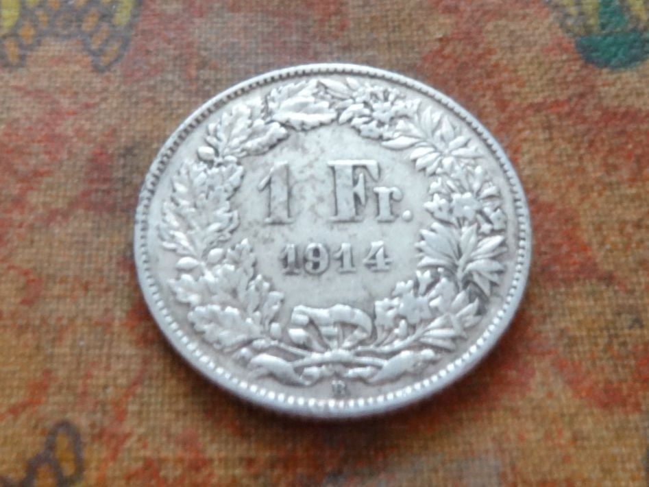 Tutti le monete: 1 Fr. 1914  (Y) – Usato da Romanel-sur-Lausanne venduto da Swift13