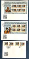 CH 2005 Schweizergarde  FDC  Kleinbogen Satz ** + FDC