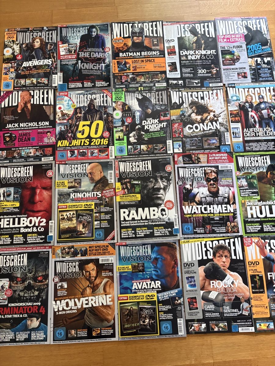 Riviste & Magazine: WIDESCREEN filme magazine – Usato da Herzogenbuchsee venduto da warrior77