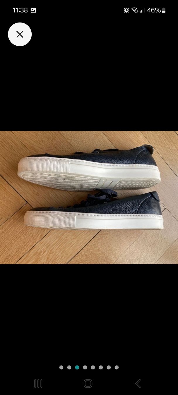 Scarpe da uomo: Snakers en cuir portées une fois – Nuovo (secondo la descrizione) da Genève venduto da Martinbng 7