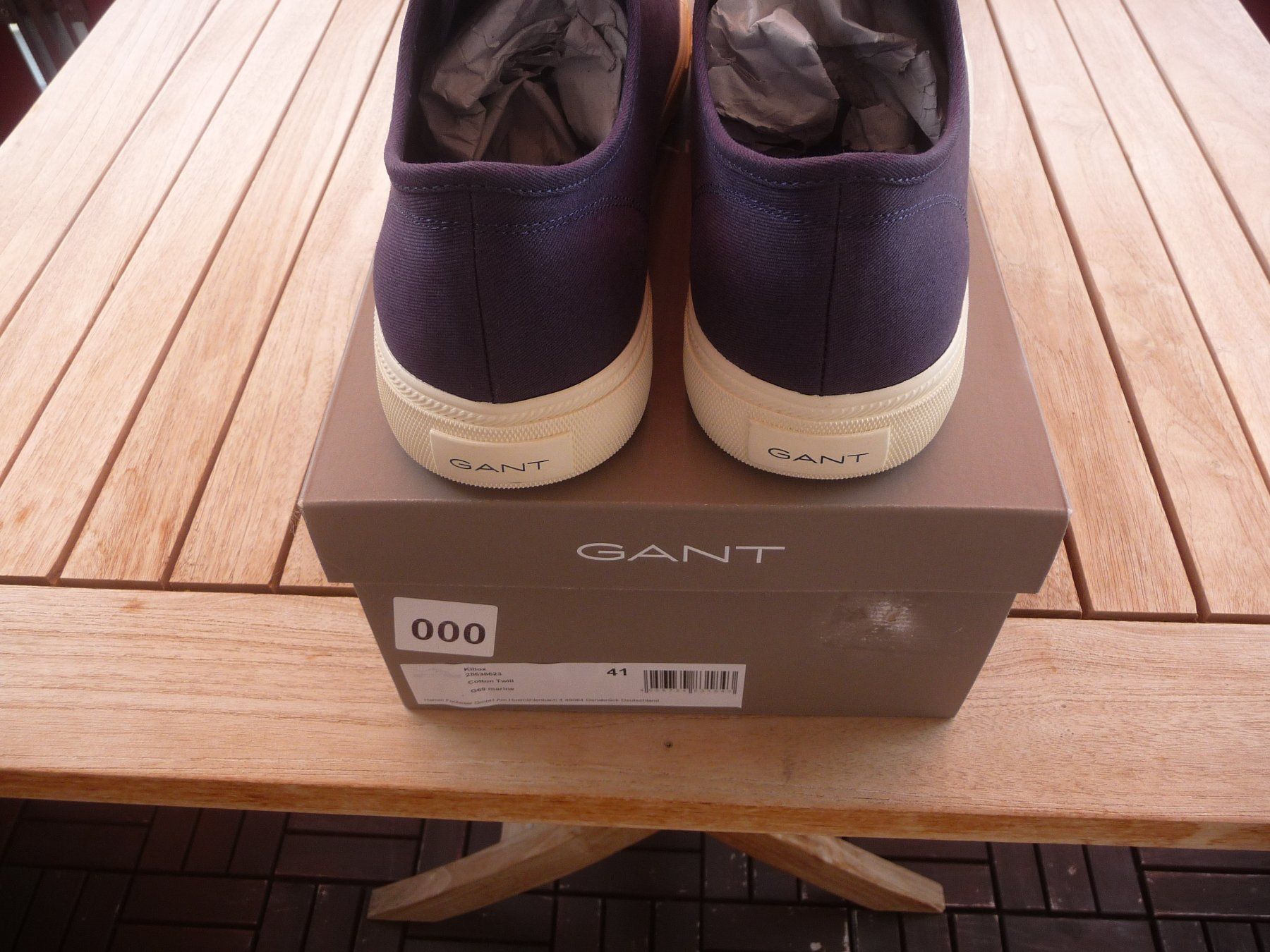 Gant Scarpe da uomo: Gant Sneakers Killox, marine, Gr. 41 – Nuovo e nell'imballaggio originale da Zürich venduto da Edje 1