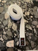Karate Belts (White, White/Yellow, Yellow/Orange)