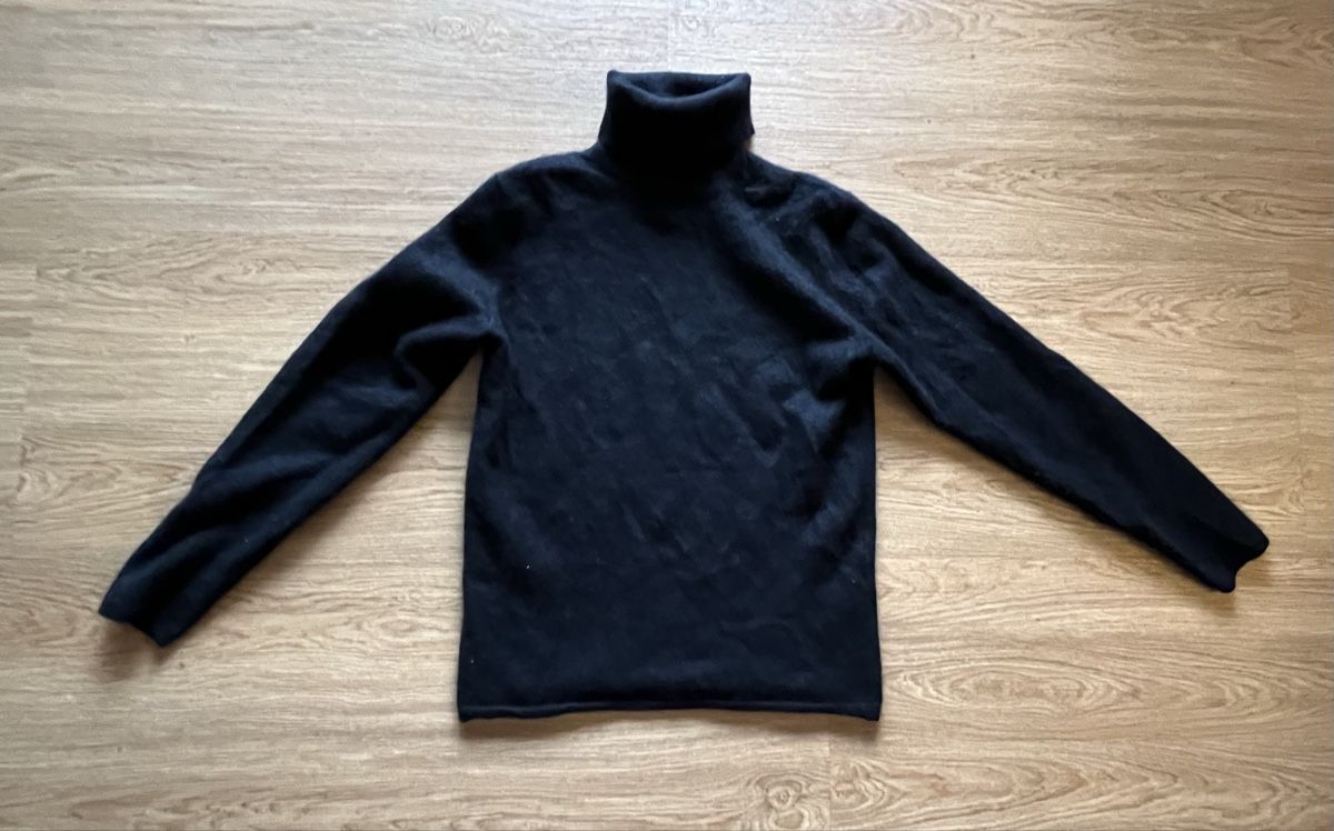 Manor Maglioni & Felpe: Schwarzer Rollkragen Pullover / 100% Kaschmir / Manor – Usato da Biel/Bienne venduto da LadyDita