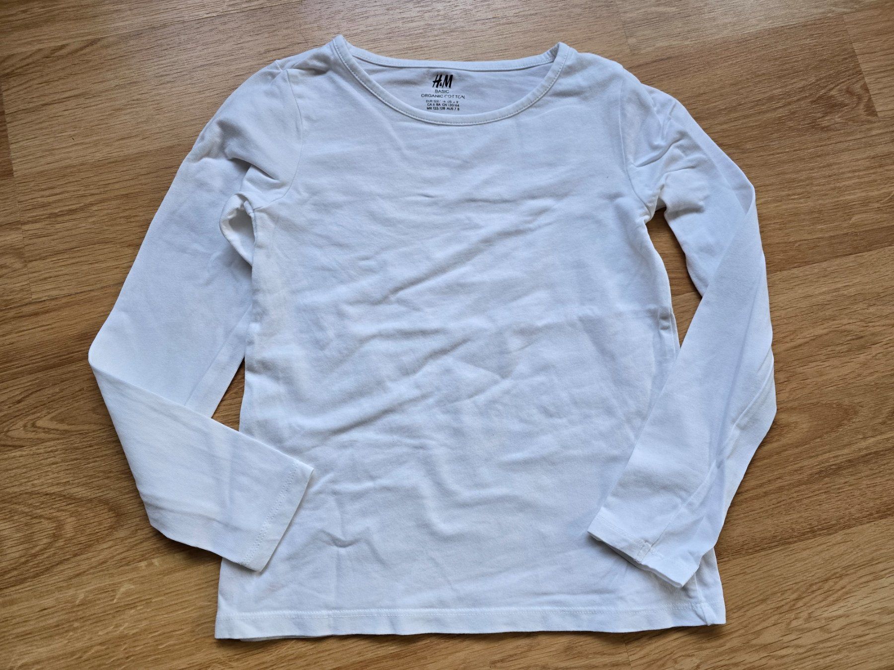 Maglioni & Felpe: Langarmshirt Weiss Gr. 122 / 128 – Usato da Büttikon AG venduto da Amineah
