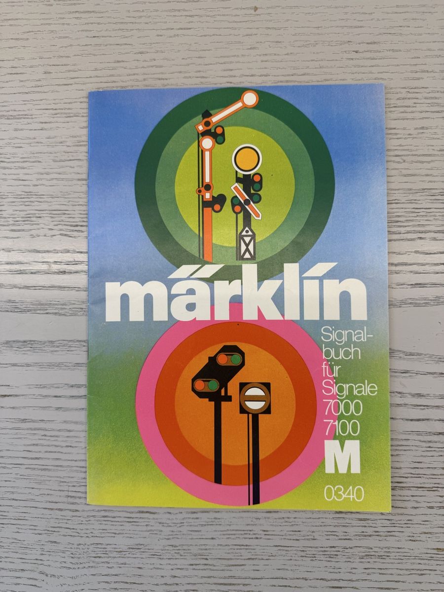 Märklin Modellini di ferrovie: Märklin 0340 Signalbuch – Usato da Lupsingen venduto da New-Haven