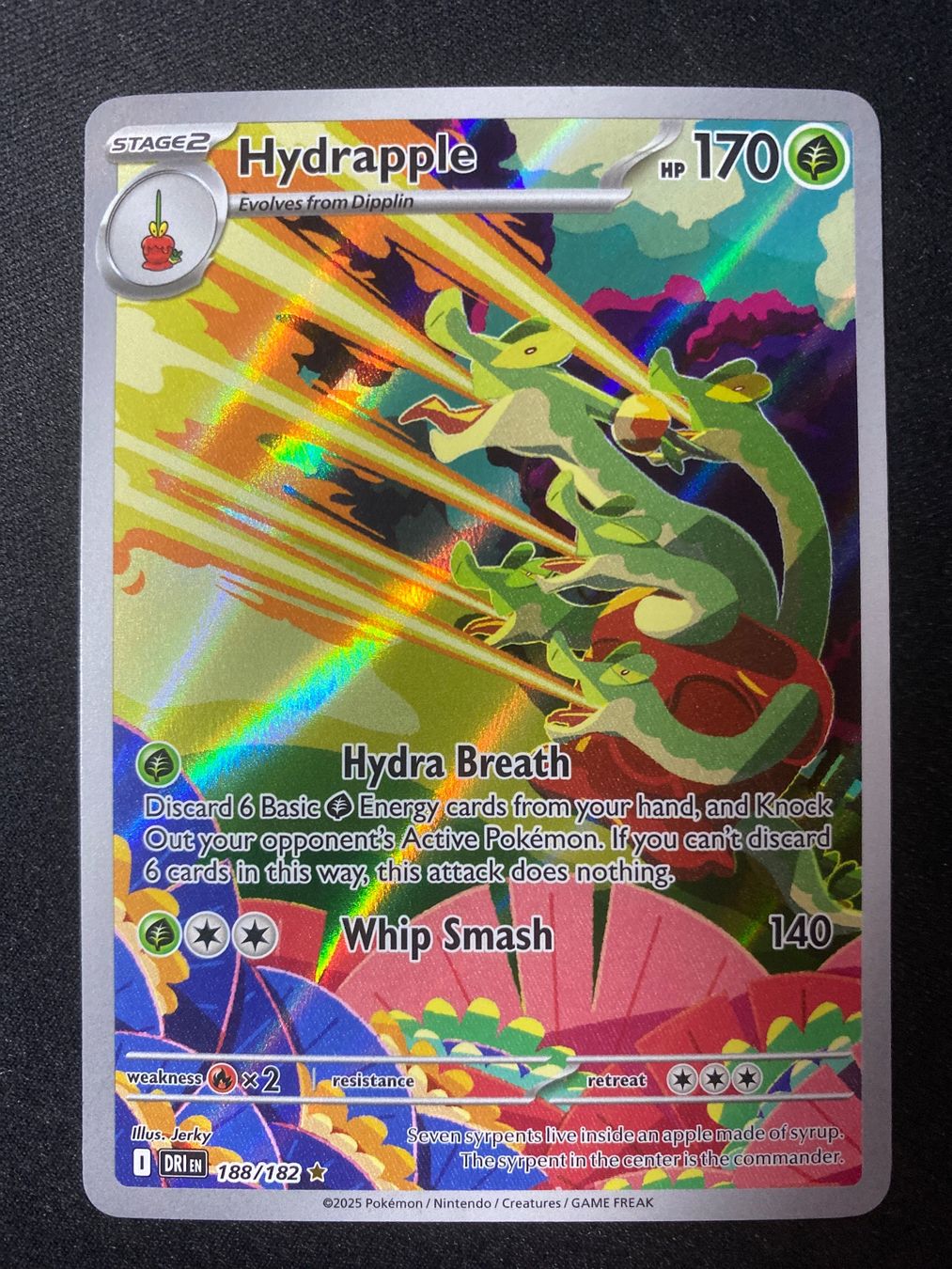 Pokémon Carte collezionabili: Hydrapple 188 - Hydrapfel - Destined Rivals - EN – Nuovo (secondo la descrizione) da Hausen AG venduto da Shrade