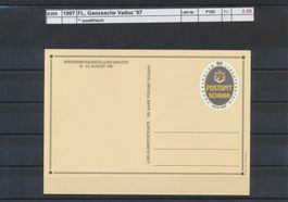 1997 FL, Postkarte "Ausstellung Vaduz '97", ungebraucht