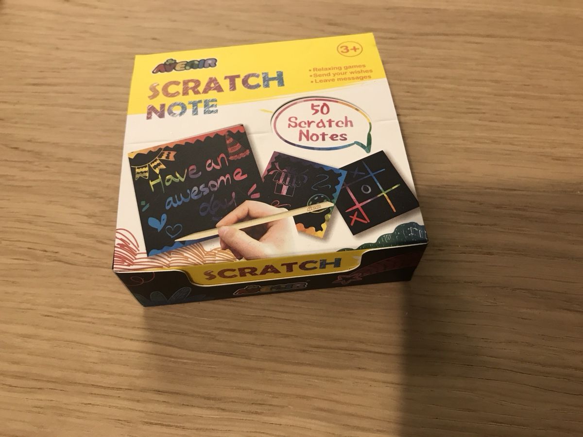 Kits de loisir créatif: BASTEL UND ZEICHEN SCRATCH NOTE – Neuf avec emballage d'origine à Stans par Nameit96