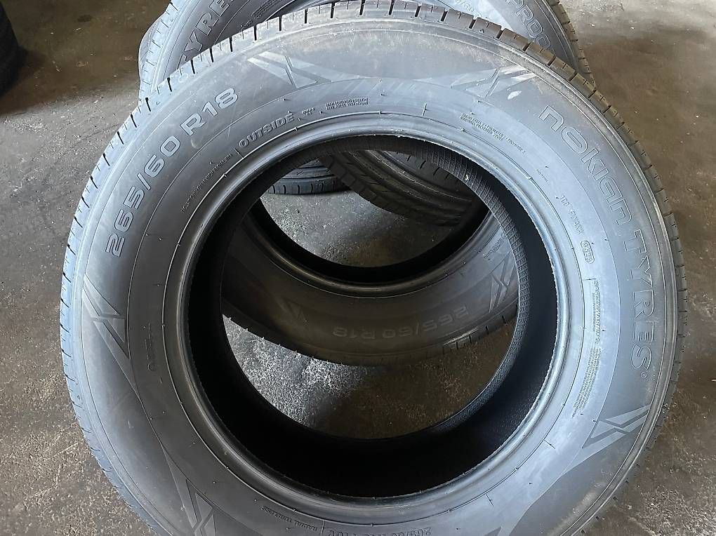 Nokian Pneumatici & Ruote complete: 265/60R18 Nokian neu – Nuovo (secondo la descrizione) da Kaltbrunn venduto da magaa