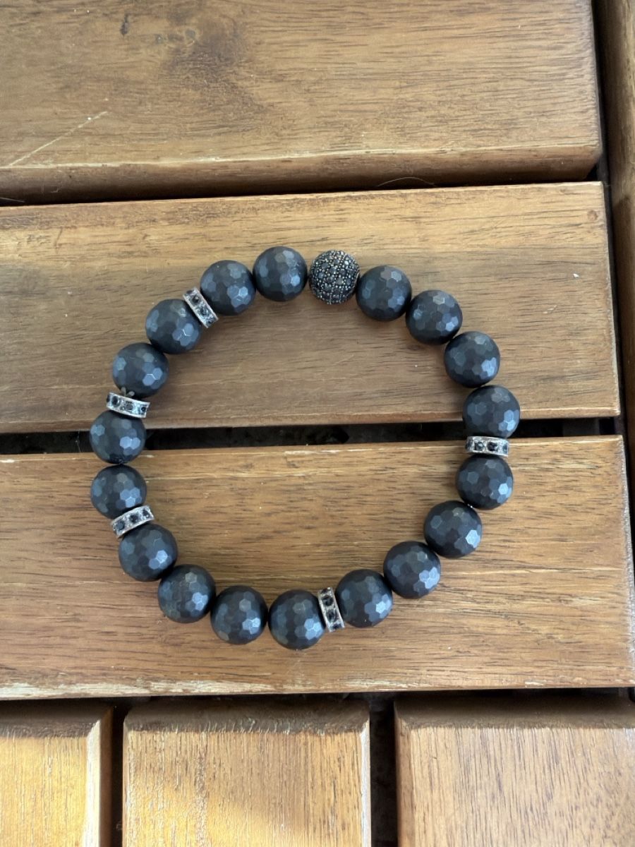Bracciali & Braccialetti: Thomas Sabo Perlenarmband schwarz  – Usato da Glattpark(Opfikon) venduto da sundance1977 1