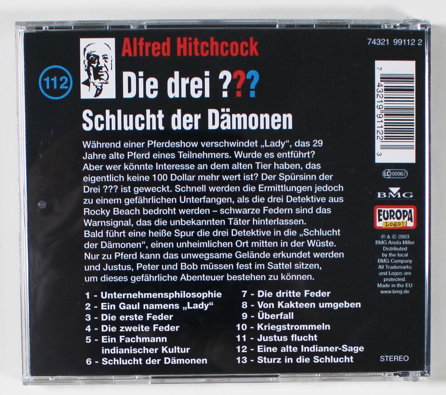 CD: Die Drei Fragezeichen ??? 112 Schlucht der Dämonen – Usato da Brüttisellen venduto da Collector-Corner 2