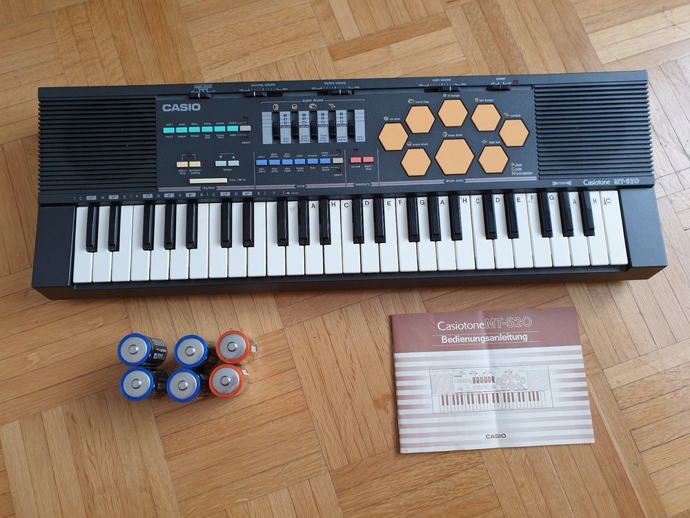 Casio cheap mt 520