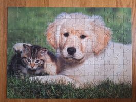 Ravensburger Puzzle "Kleine Racker" 100 Teile - komplett