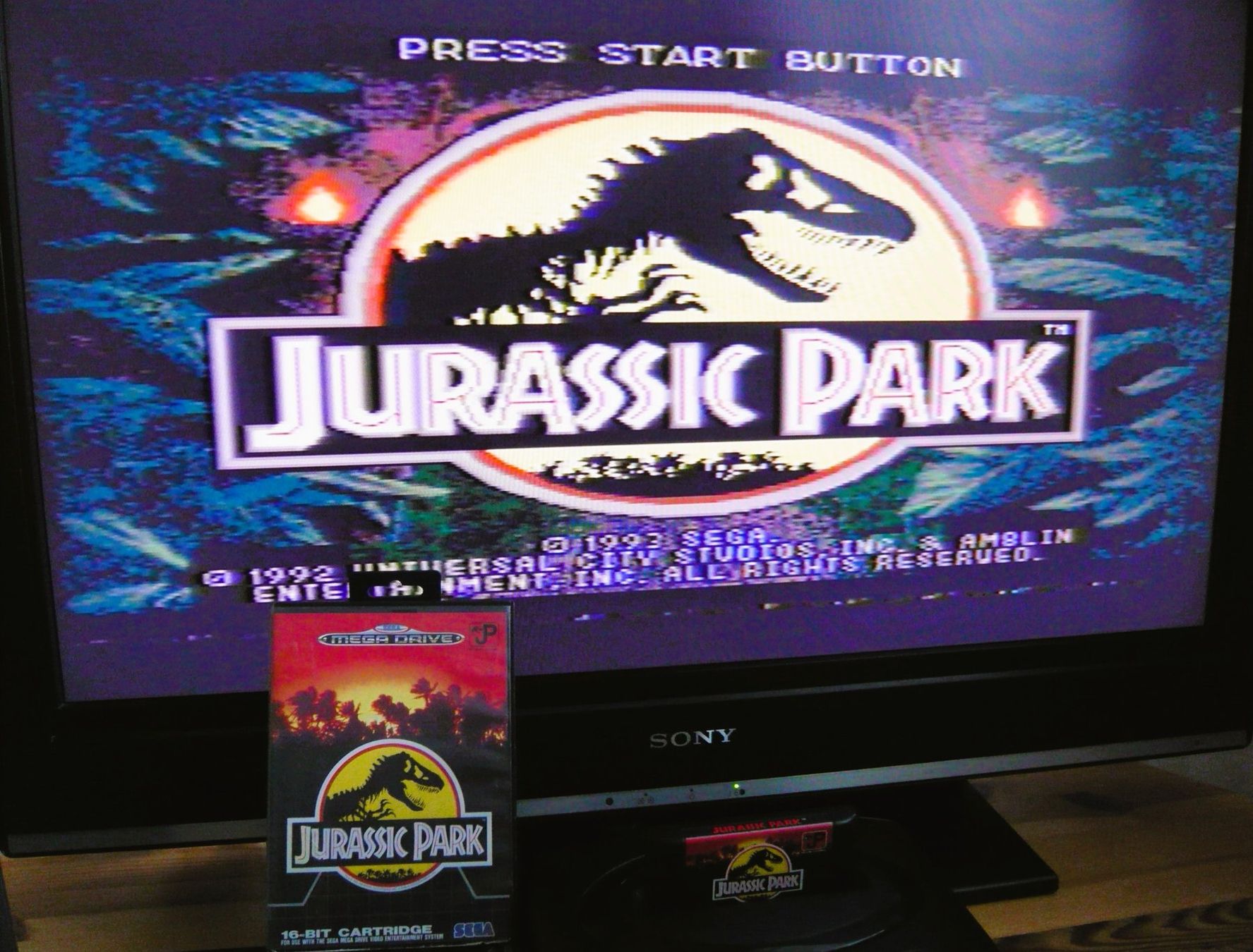 Sega Giochi: Mega Drive: Jurassic Park, 1992, CIB – Difettoso da Onex venduto da Jaguar1986