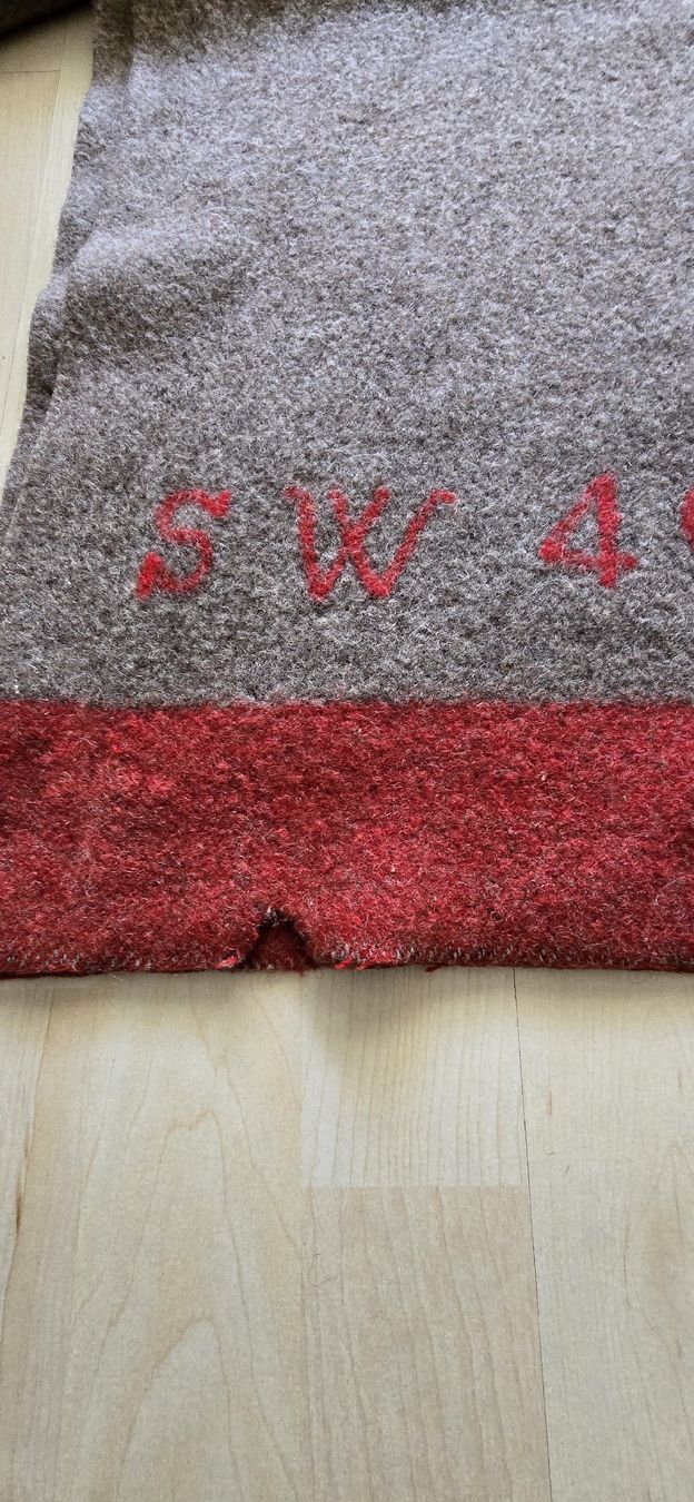 Schweizer Armee Coperte: couverture Suisse – Usato da Martigny venduto da pivert03 6