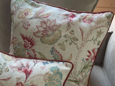Jacquardstoff Kissen 50x50, elegant, English style