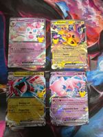 4 Pokemon EX Karten 30th Anniversary Set
