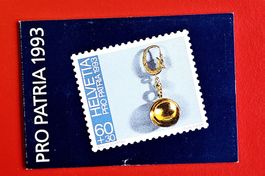 PRO PATRIA MARKENHEFT WII/6 VOLKSKUNST APPENZELL 239 ET 1993