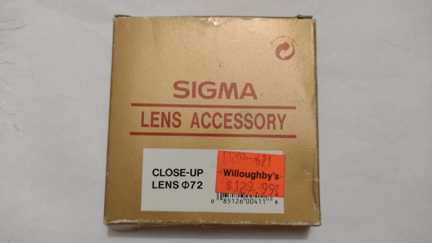 Sigma Objektive: Sigma Lens Accessory Close-Up Lens 72mm im Ring Filter Style – Gebraucht aus Baden von TellsKuchenhaus 2