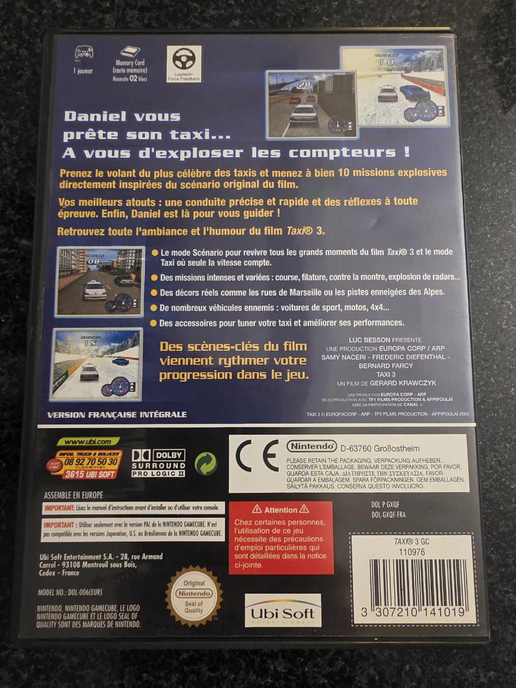 Jeux: Taxi 3 Gamecube – D'occasion à Chavornay par Crash37 1