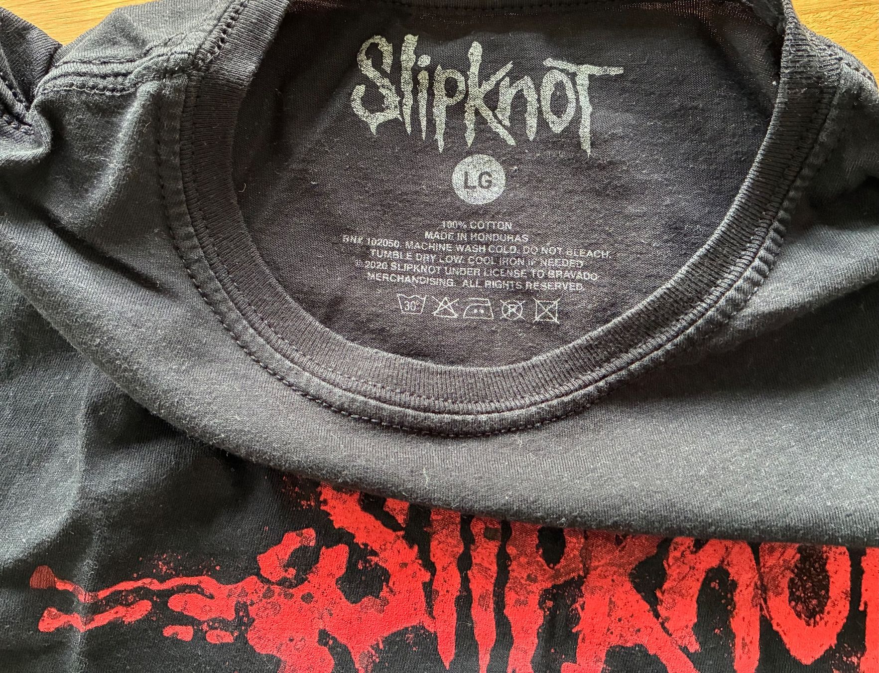 T-shirt: Slipknot Tour Shirt 2020 – Usato da Bern venduto da RageMM87 2