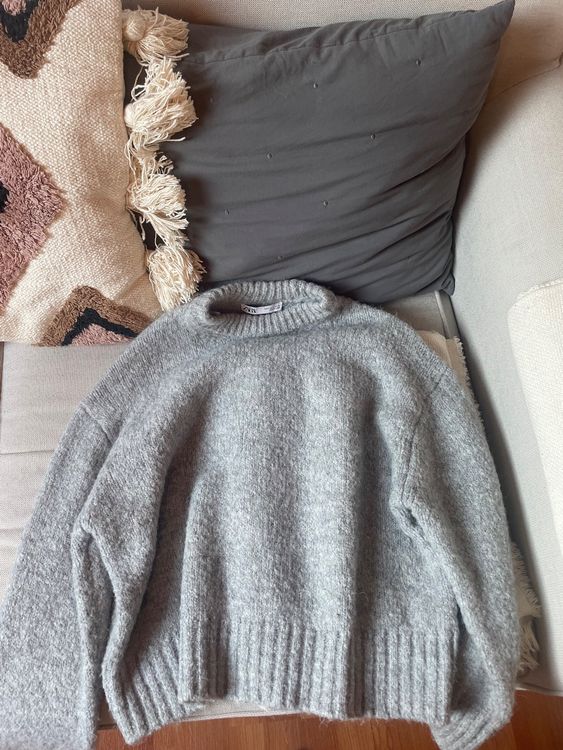 zara pullover in grau grösse ML Kaufen auf Ricardo