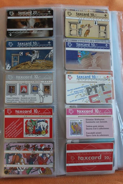 Cartes de téléphone: Grosse Tax Card Kollektion – D'occasion à Zürich par Mark_Hi-Tech 2