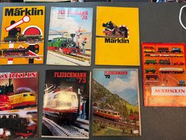 Sammlung  Magazin cataloghi Märklin Fleischamnn anni 70