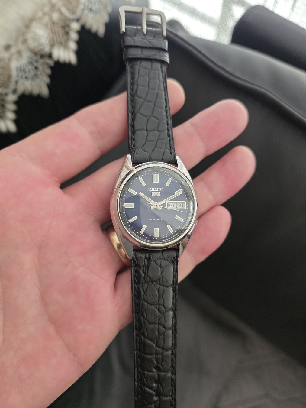 Seiko Uhren: Seiko 5 automatique,  verre plexi  – Gebraucht aus Grand-Lancy von Precision-GE 2